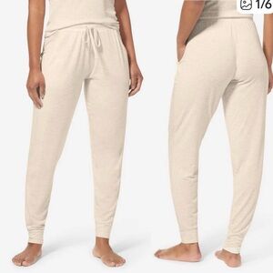 Tommy John Heathered Cream Lounge Jogger